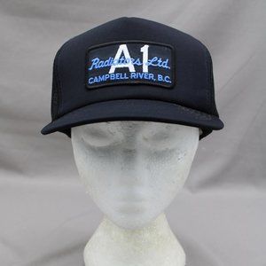 Vintage Patched Farmer Hat - A1 Radiators Campbell River - Adult Snapback